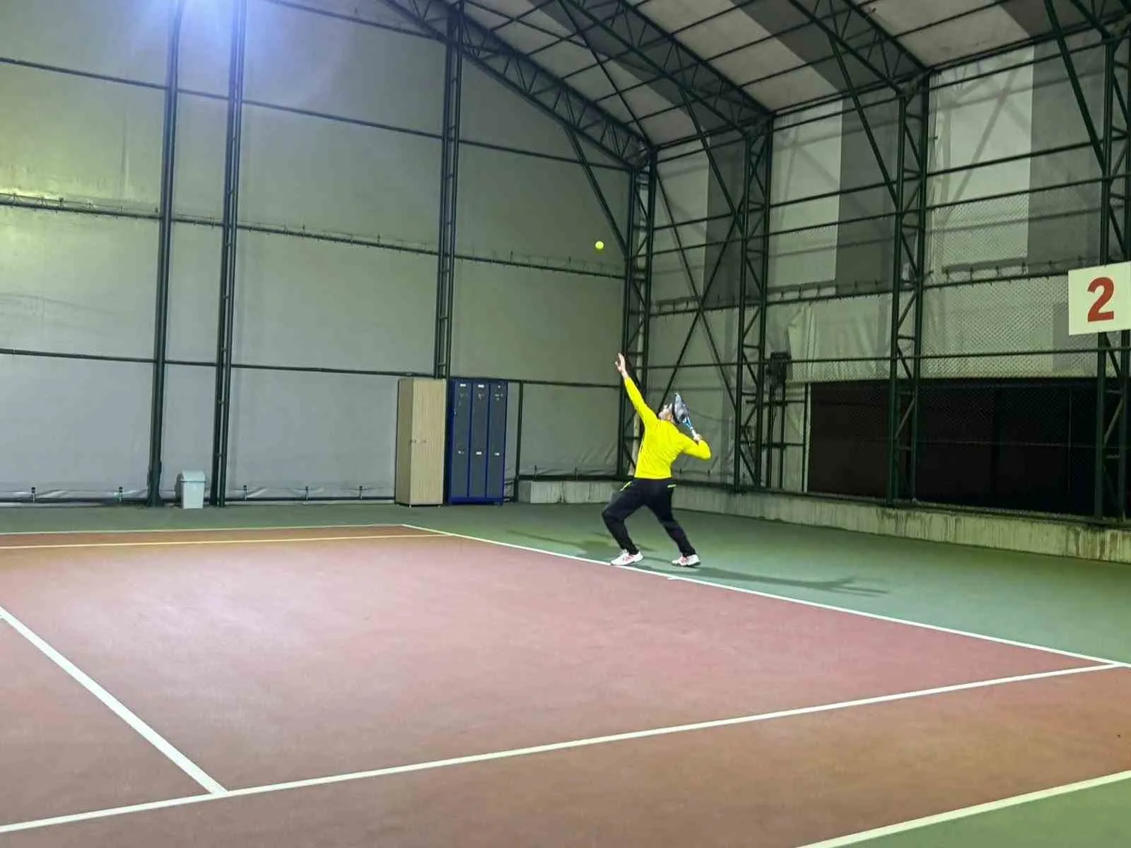 Cumhuriyet Bayramı coşkusu Aydın’da tenis kortlarına taşındı - 2