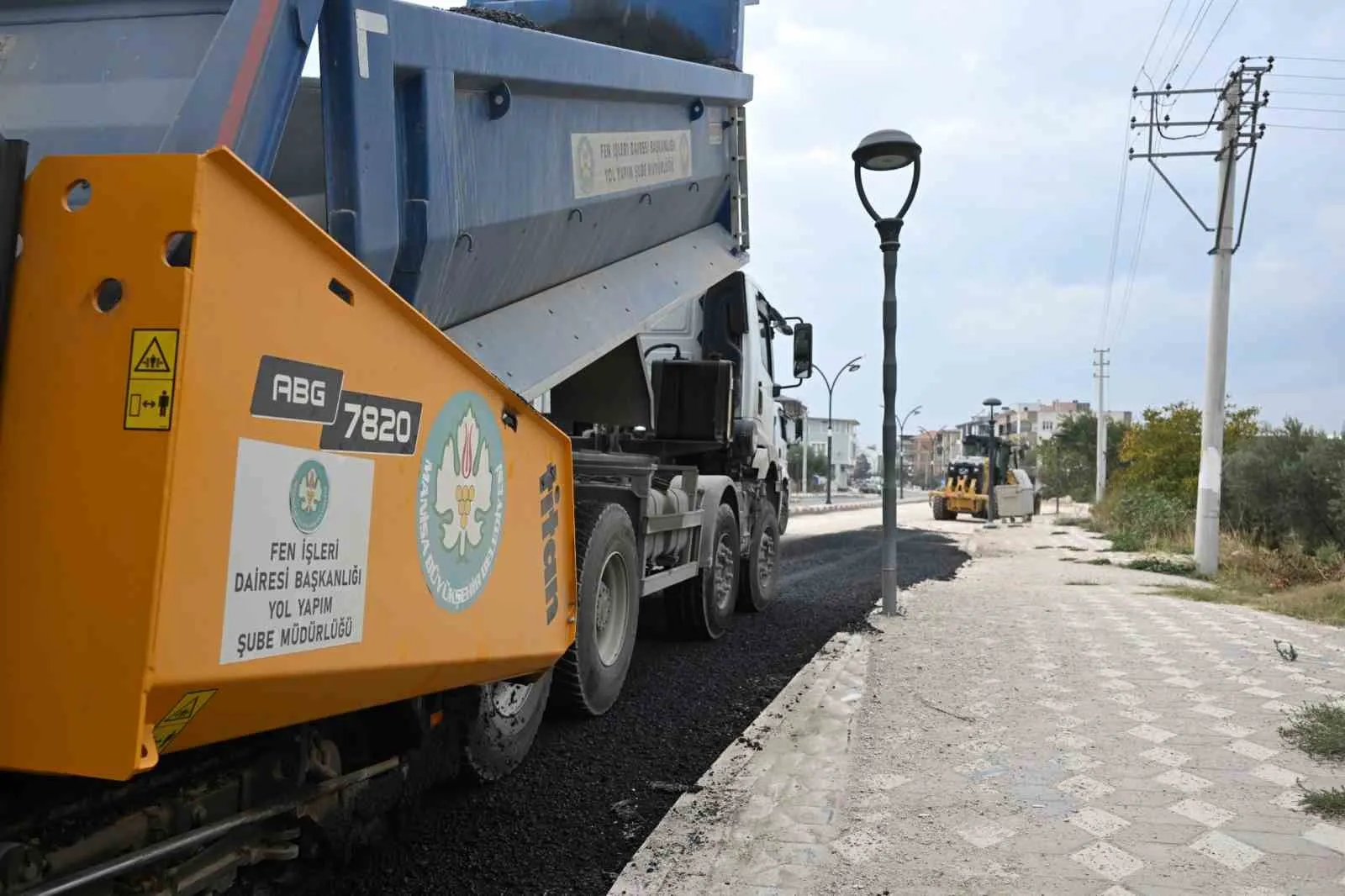 Soma’da toz ve çamur çilesi sona eriyor