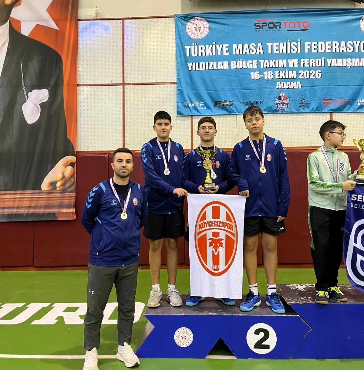 Köyceğizli masa tenisi sporcuları şampiyonadan başarıyla döndü - 4