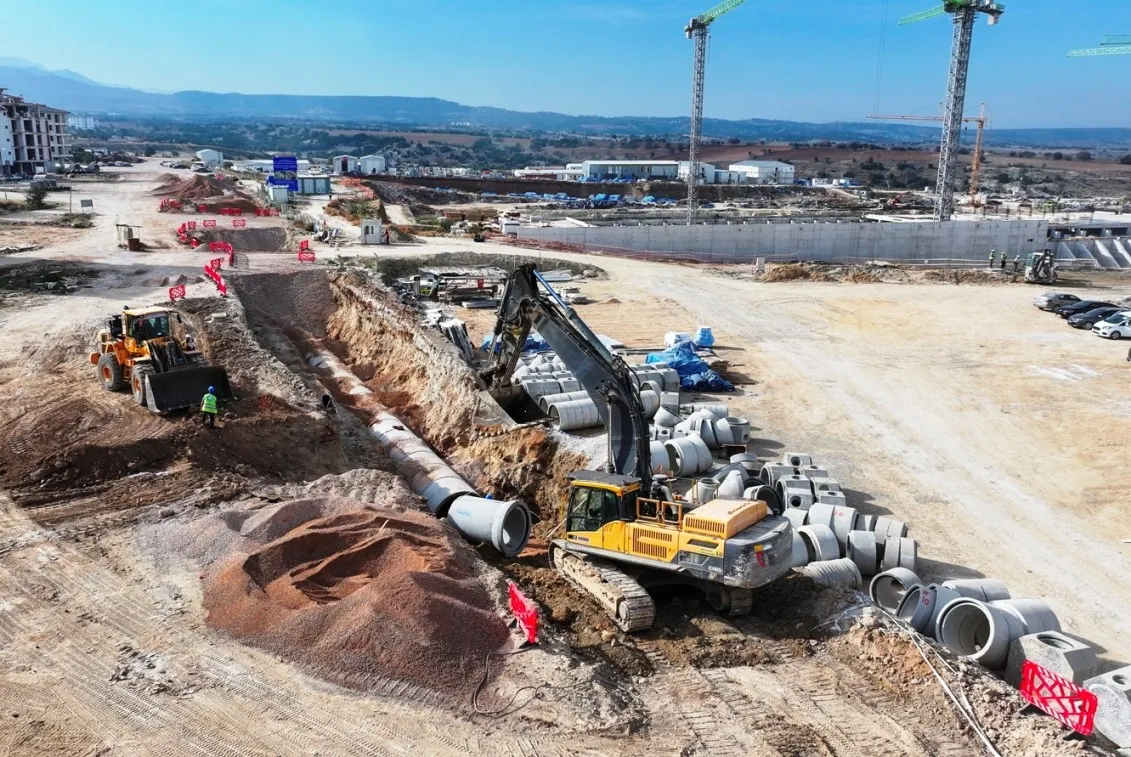 DESKİ’den Denizli Şehir Hastanesi bölgesine 250 milyonluk altyapı yatırımı