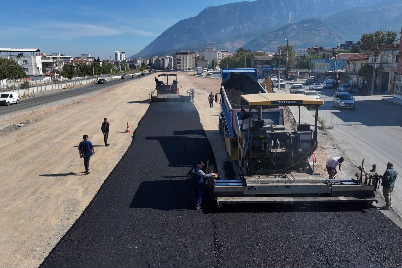 Manisa Trafiğini Rahatlatacak Cider Yolu’nda Çalışmalar Sürüyor